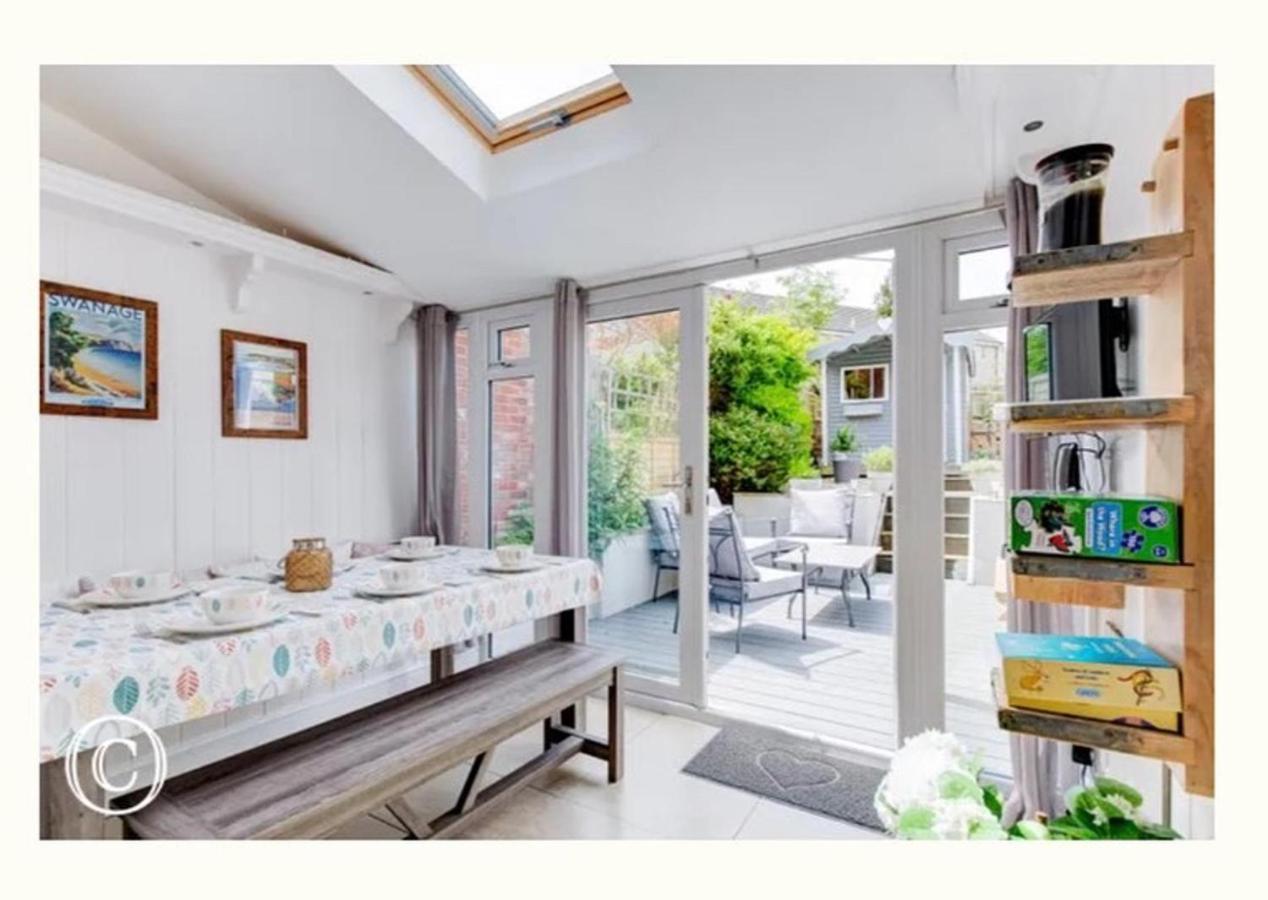 Charming 3-Bed Cottage In Swanage Esterno foto